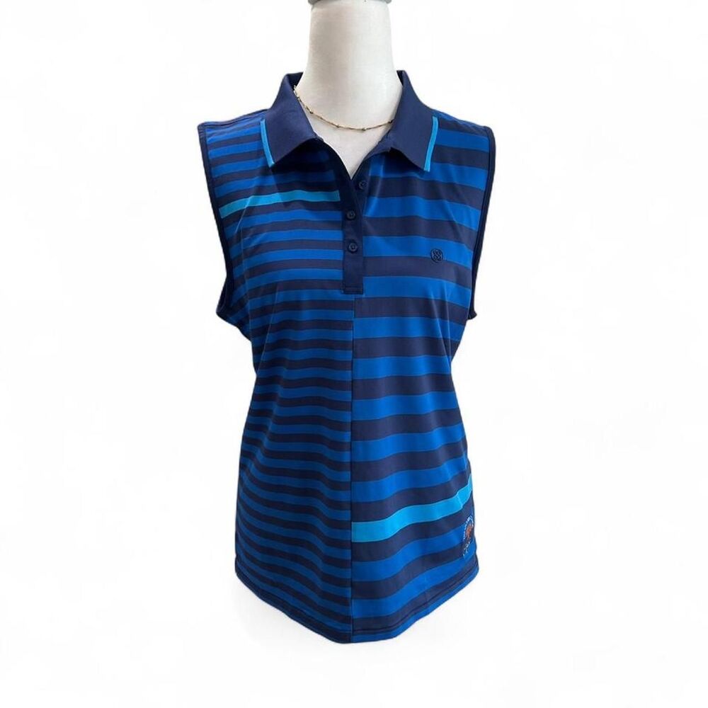 G/FORE The Ocean Course Kiawah Sleeveless Polo Shirt